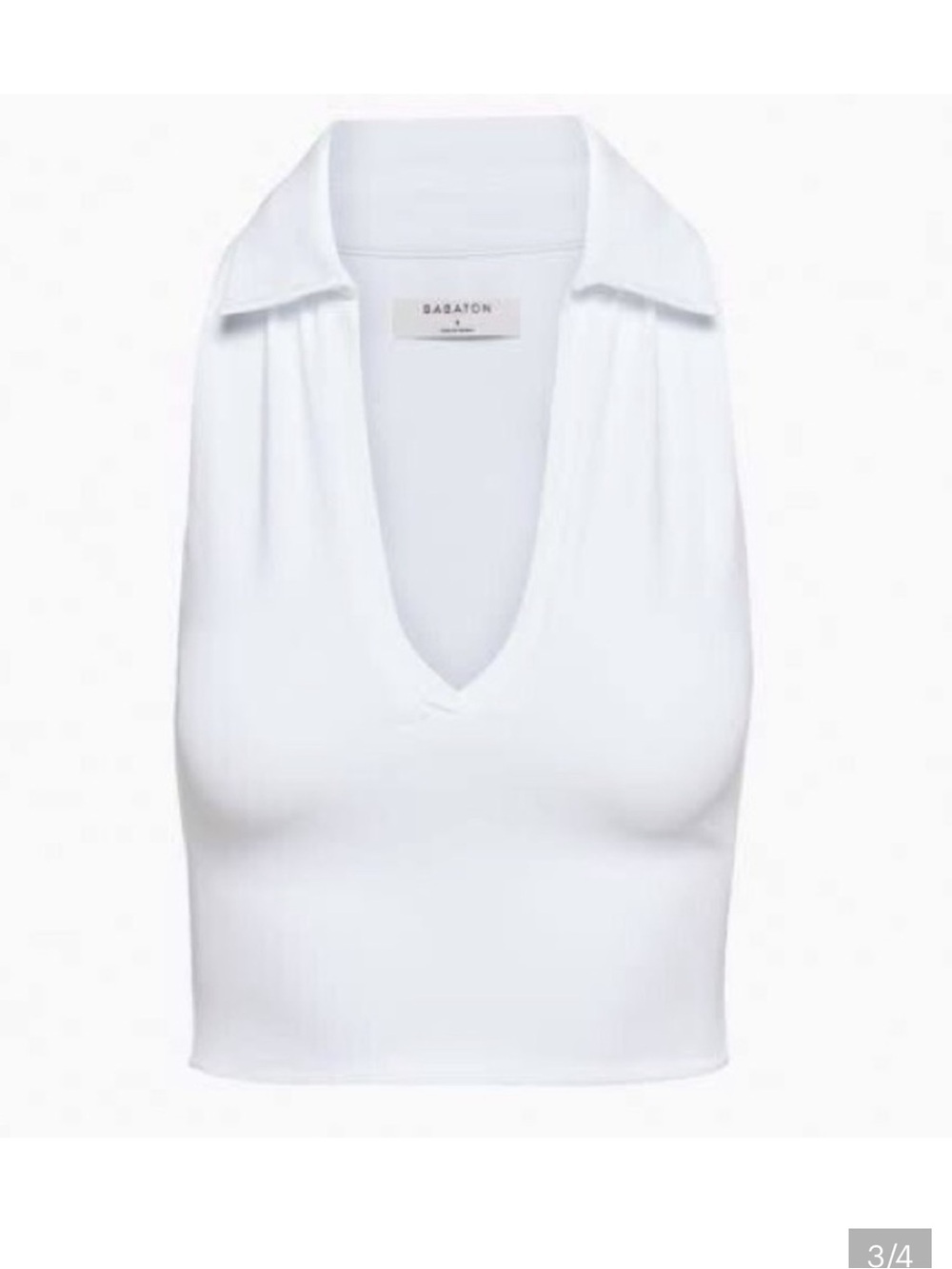 Babaton Contour Polo tank top from Aritzia